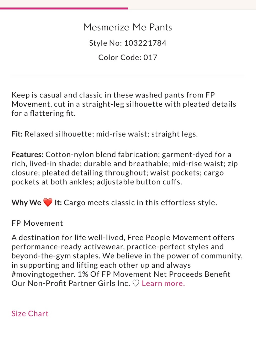 Free People Red Mesmerize Me Cargo Pants M - Picture 2 of 11